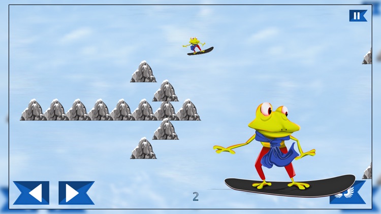 Super Froggy Ski : The Snow Forest Fun Escape Race - Free