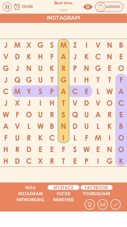 Word Search Challenge Colorful - Crossword IFunny saga puzzles game