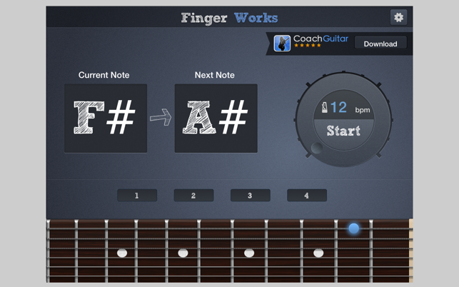 Fingerworks - guitar software learning app teacher(圖1)-速報App