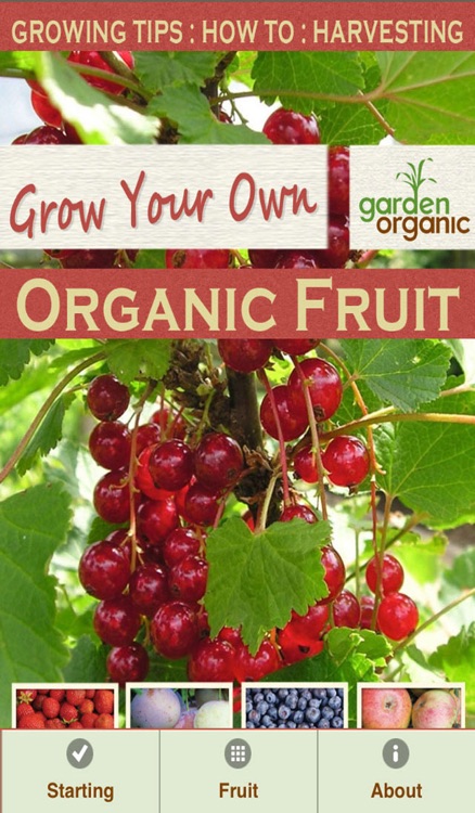 Growing Your Own Organic Fruit with Garden Organic