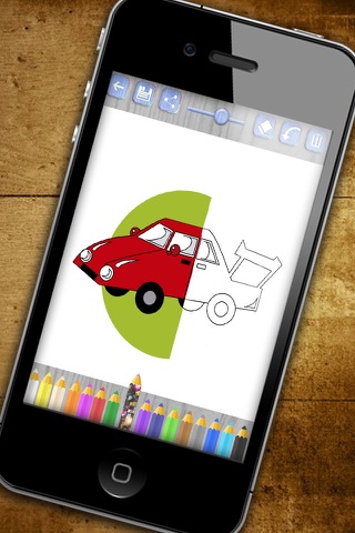Pintar coches mágico - libro para colorear autos y carros - Premium screenshot 3