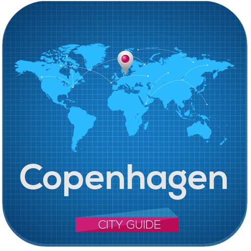 Copenhagen guide, map, hotels, events & weather icon