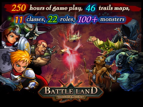 BattleLand：Warrior vs Monster HD screenshot 4