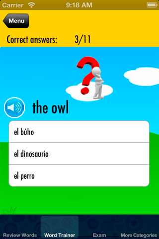 Aprender Inglés para Niños: Memorizar Palabras Inglesas - Gratis screenshot 4