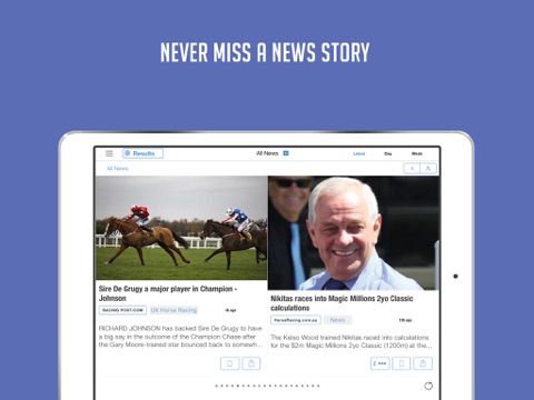 Horse Racing News & Videos ­Sportfusion  screenshot