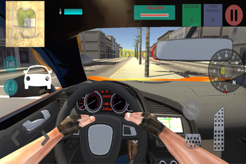 Driving In Car : Free Play screenshot 2