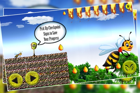 A Flight Bee Life : The Buzz Sky Fly Cloud Kid Agility Quest - Free screenshot 2
