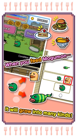 Super Gourmet Creature Mogumon: Yum! Big Bites(圖2)-速報App