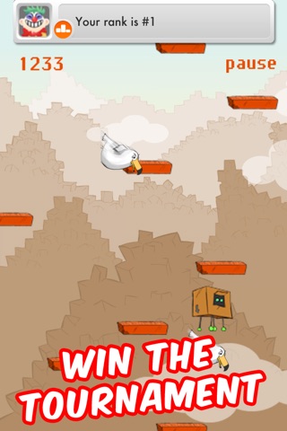 Birds Attack - The Best Fun Doodle Platform Games screenshot 4