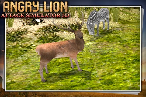 Angry Lion Attack Simulator 3D screenshot 3