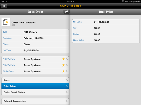 SAP CRM Sales V2.1のおすすめ画像5