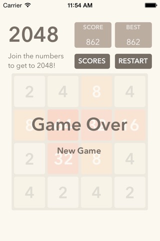 ^2048 screenshot 2