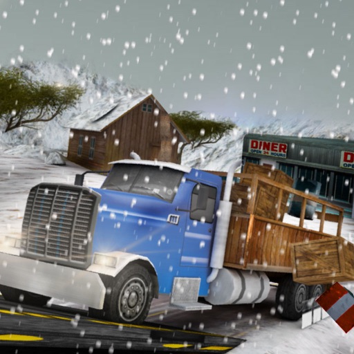 Winter Highway Truck Driver Rush 3D Simulator Icon