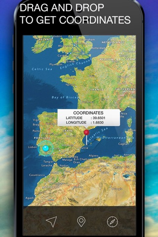 Coordinates - Your GPS Coordinates, Altitude, Compass screenshot 4