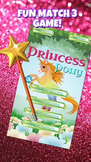 Princess Pony Match - FREE Jewel Matchin