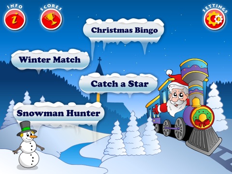 Abby Basic School Snowman Math: Challenge Educational Game for Kids by 22learn screenshot 2