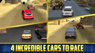 3D Monster Truck Crazy Desert Rally Temple Race - An Offroad Escape Run Free Racing Game Screenshot 2