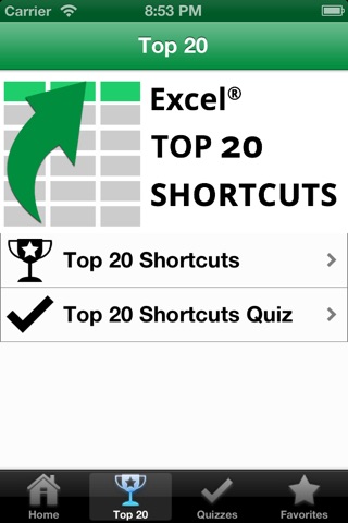 101 Keyboard Shortcuts for Excel screenshot 2