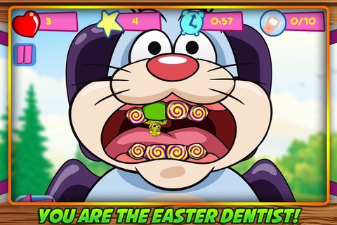 A Kids Easter Bunny Dentist Game screenshot 2