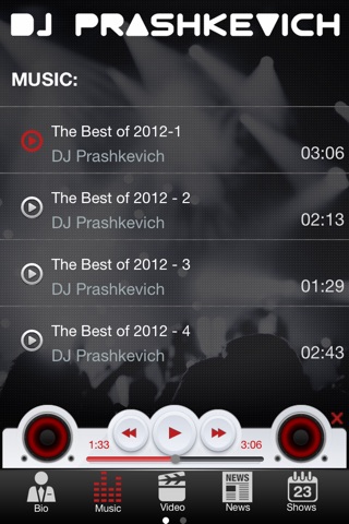 DJ PRashkevich screenshot 2