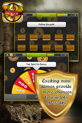 Dragons Empire Vegas Casino Slots – Jewel and Gold Progressive Big Win screenshot 4