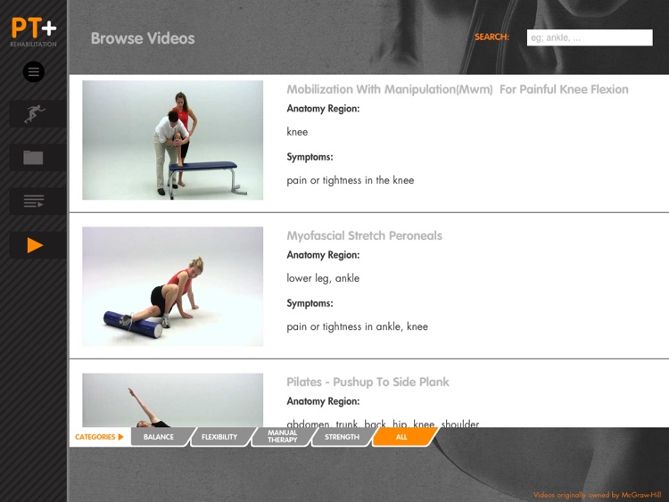 Physical Therapist Plus – Exercise Videos for Rehabilitation Professionals screenshot-4