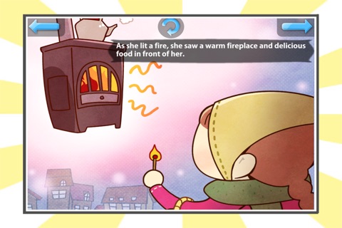 Abs : Kids English FairyTale - The Little Match Girl screenshot 4