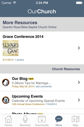 Quentin Road Bible Baptist Church screenshot 4