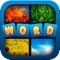 In WordApp  you will see four different images