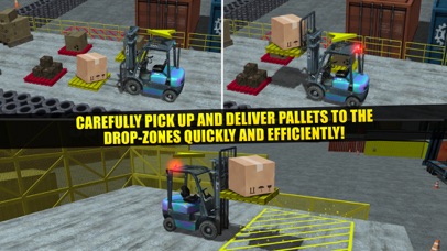 Screenshot from Fork Lift Truck Driving Simulator Real Extreme Car Parking Run