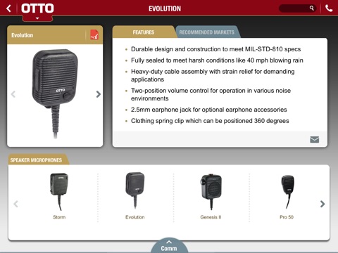 OTTO Engineering, Inc. Communications Catalog App screenshot 3
