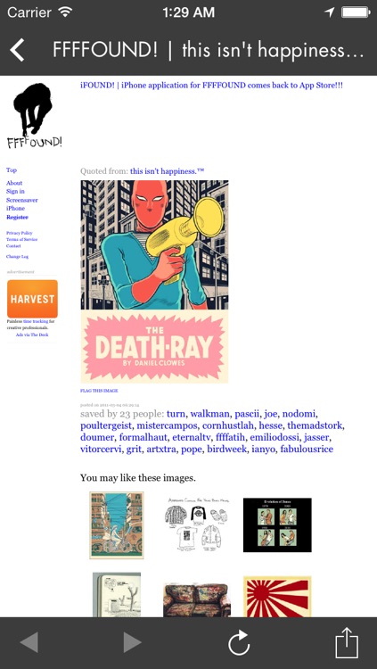 ffffound Reader screenshot-4