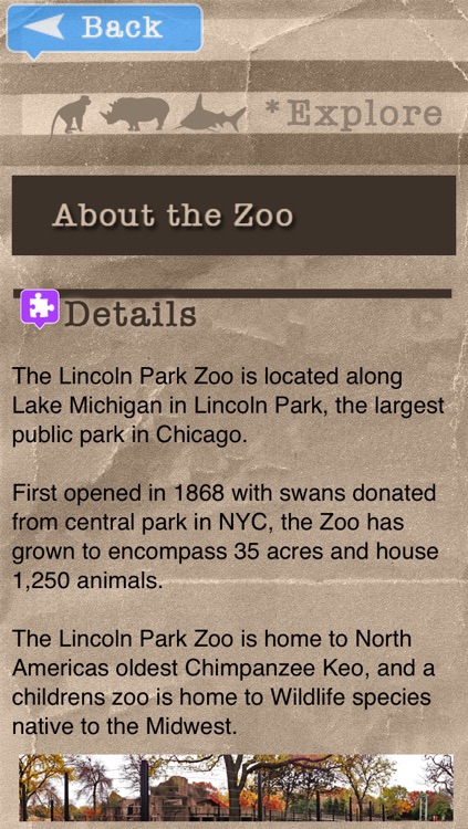Zoo Explorer - Lincoln Park screenshot-4
