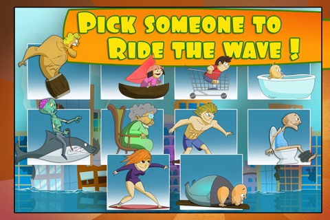 Monster Wave: Death Crush Race  – Free Surf Racing Game for Kids screenshot 2