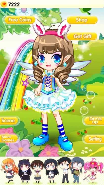 Rainbow Elf - Girl Games screenshot-4