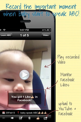 Baby can Read & Speak Pro - ABC Alphabet App for Toddler Preschool & Kindergarten screenshot 4