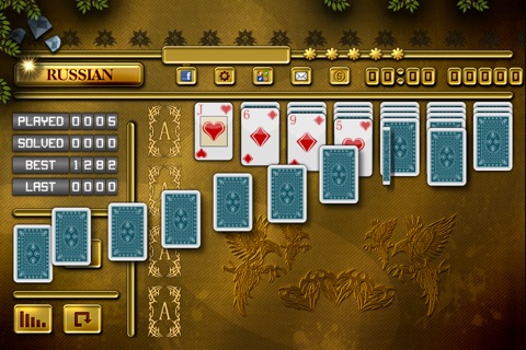 ACC Solitaire HD [ Russian ] - classic card games screenshot 3