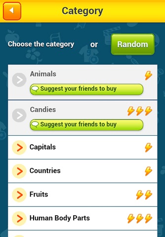 The Categories Game Free screenshot 4