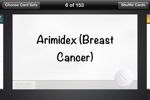Pharmacology Flash Cards - Precyse University screenshot 4