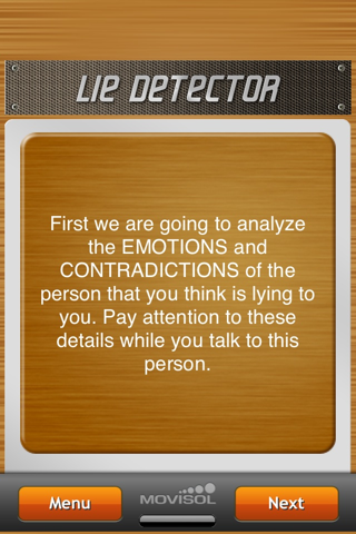 Lie Detector - Is your partner cheating you? screenshot 3