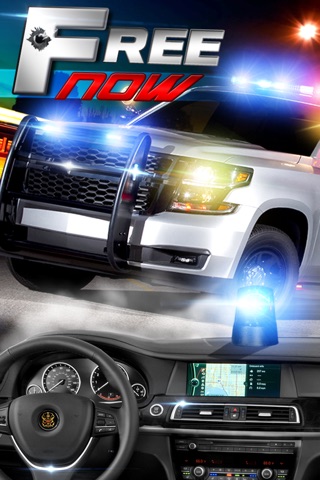 2D Highway Police Patrol Game - Play Free Real Car Emergency Games screenshot 2