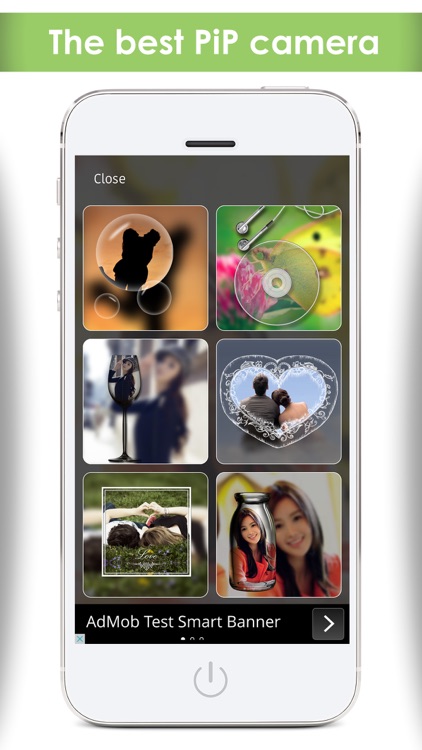 Awesome PiP camera effects & photo touch editor plus collage art frames maker