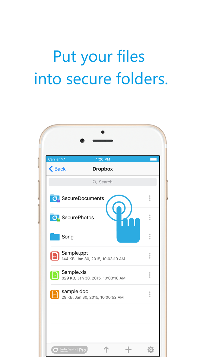 Folder Cryptor for Dropbox