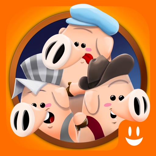 Three Little Pigs - Story & Games icon