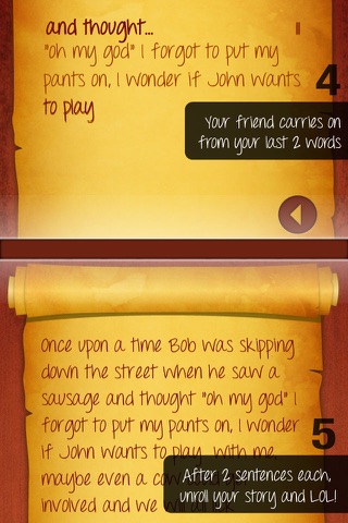 Funny Story - Write Funny Stories With Your Friends & Roll Up! screenshot 3