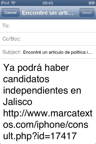 Marcatextos screenshot 4