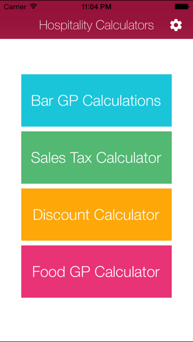 How to cancel & delete Hospitality Calculators from iphone & ipad 1