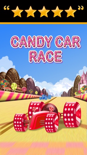 Candy Car Race - Drive or Get Crush Racing(圖1)-速報App