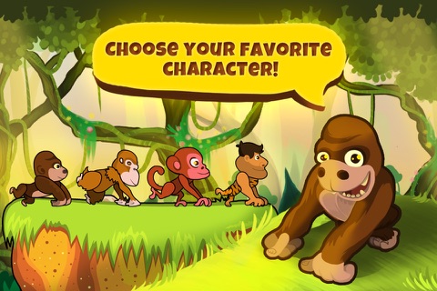 Run Monkey Run - Fun Jungle Game screenshot 4