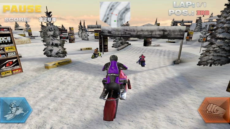 Snow Bike Racing screenshot-4